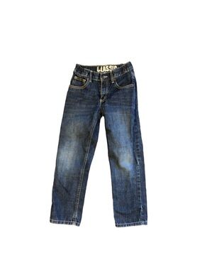 Gymboree Kids Classic Navy Blue Straight Leg Jeans Size 7